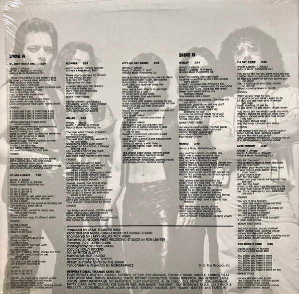 Acme Thunder - Let's All Get Naked (VG+) (Vinyl LP)