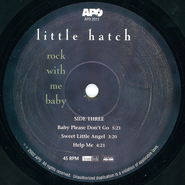 Little Hatch - Rock With Me Baby (Vinyl, VG+) (Vinyl LP)