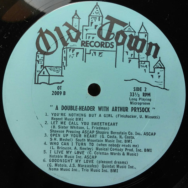 Prysock, Arthur - A Double Header With Arthur Prysock (VG) (Vinyl LP)