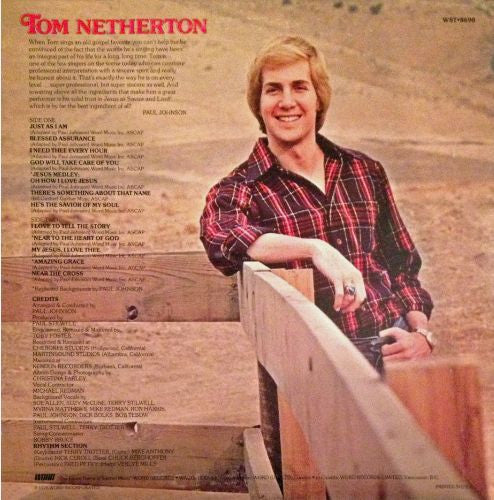 Netherton, Tom - Just As I Am (VG+) (Vinyl LP)