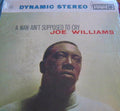 Williams, Joe - A Man Ain't Supposed To Cry (VG+) (Vinyl LP)