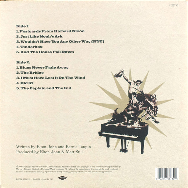 John, Elton - The Captain & The Kid (Vinyl, VG+) (Vinyl LP)