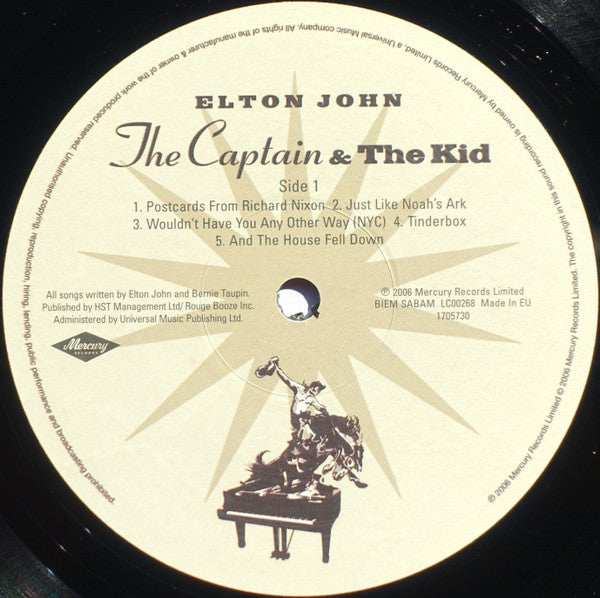 John, Elton - The Captain & The Kid (Vinyl, VG+) (Vinyl LP)