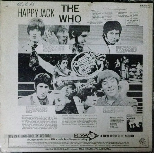 Who - Happy Jack (VG) (Vinyl LP)