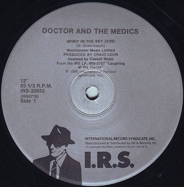 Doctor And The Medics - Spirit In The Sky (VG+) (Vinyl LP)