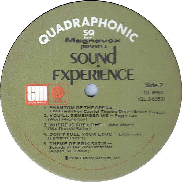 Various - Magnavox Presents A Sound Experience (NM or M-) (Vinyl LP)