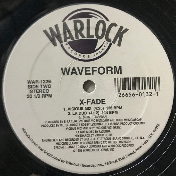 Waveform  - Empty Space / X-Fade (VG+) (Vinyl LP)