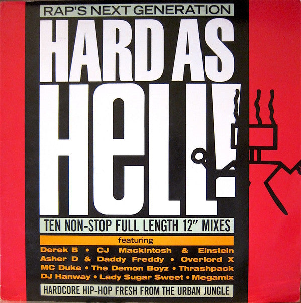 Various - Hard As Hell Volume 1 (VG) (Vinyl LP)