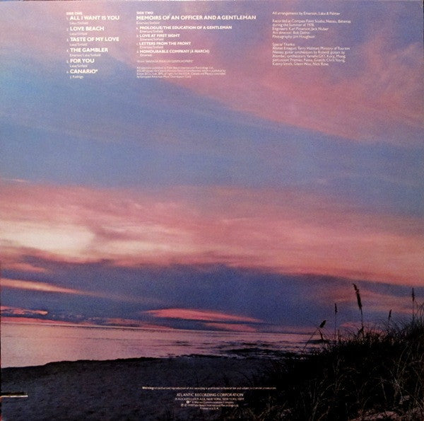 Emerson, Lake & Palmer - Love Beach (VG+) (Vinyl LP)
