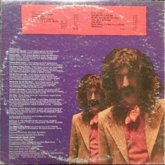 Zappa, Frank - Chunga's Revenge (Vinyl, VG+) (Vinyl LP)