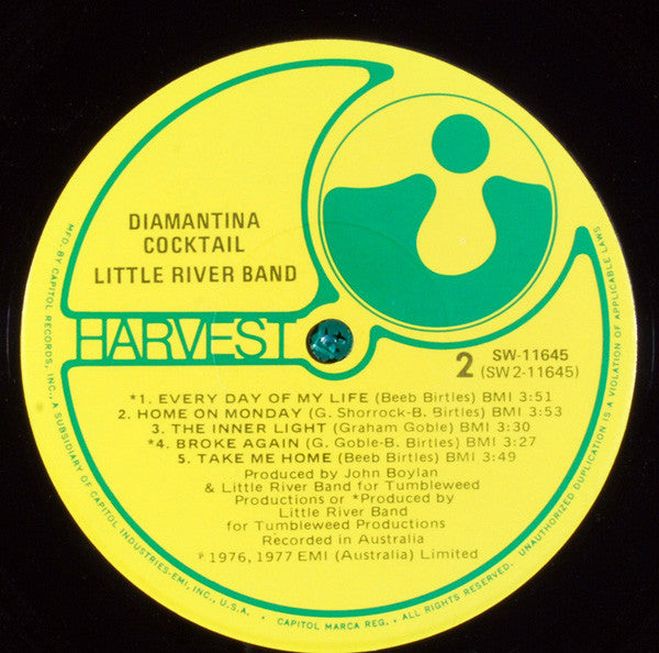 Little River Band - Diamantina Cocktail (Vinyl, VG+) (Vinyl LP)