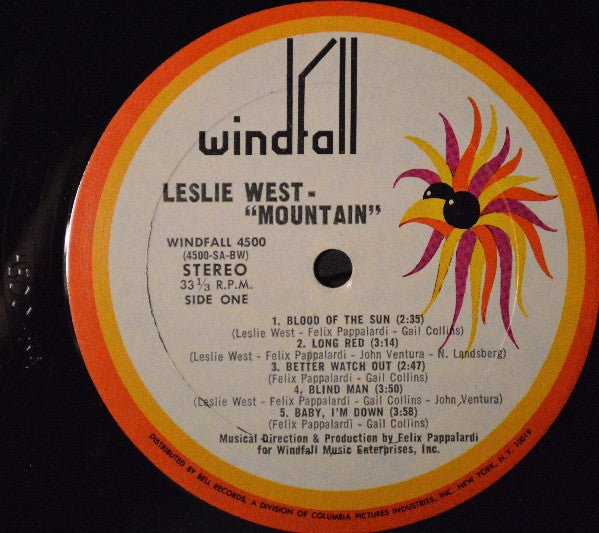 West, Leslie - Mountain (G+) (Vinyl LP)