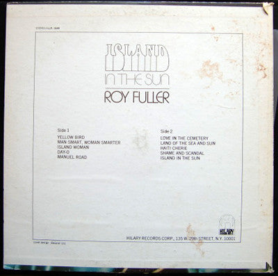 Fuller, Roy - Island In The Sun (VG) (Vinyl LP)