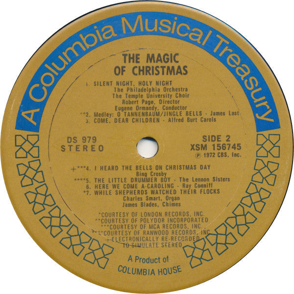 Various - The Magic Of Christmas (Vinyl, VG) (Vinyl LP)