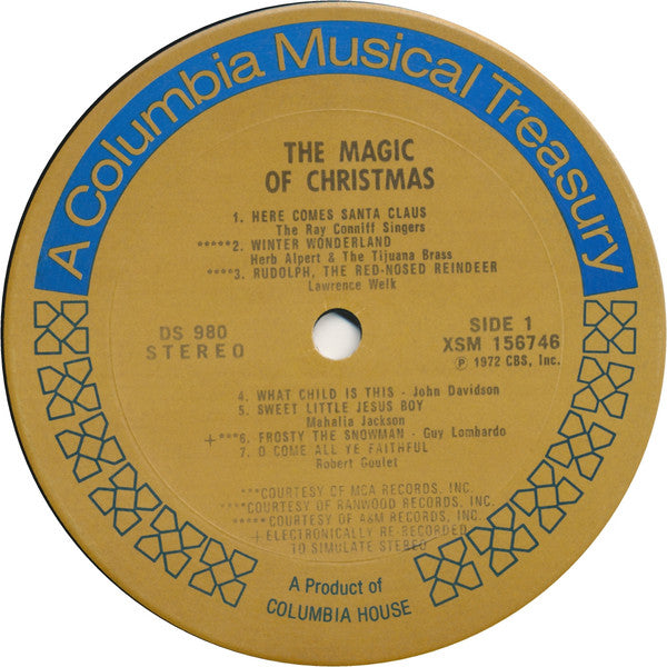 Various - The Magic Of Christmas (Vinyl, VG) (Vinyl LP)