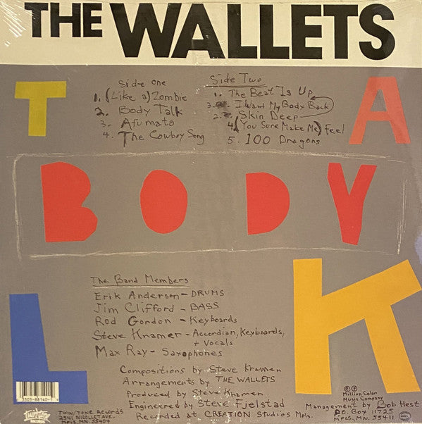 Wallets - Body Talk (M) (Vinyl LP)