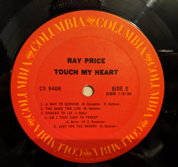 Price, Ray - Touch My Heart (VG) (Vinyl LP)