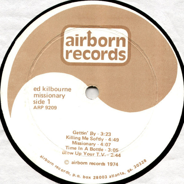 Kilbourne, Ed - Missionary (VG+) (Vinyl LP)