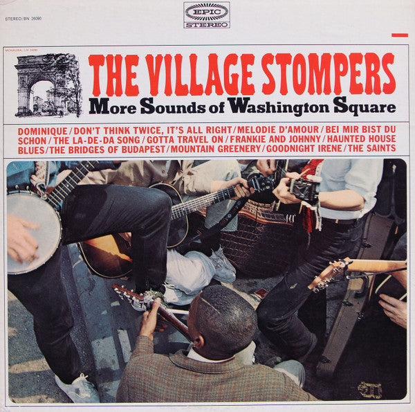 Village Stompers - More Sounds Of Washington Square (VG+) (Vinyl LP)