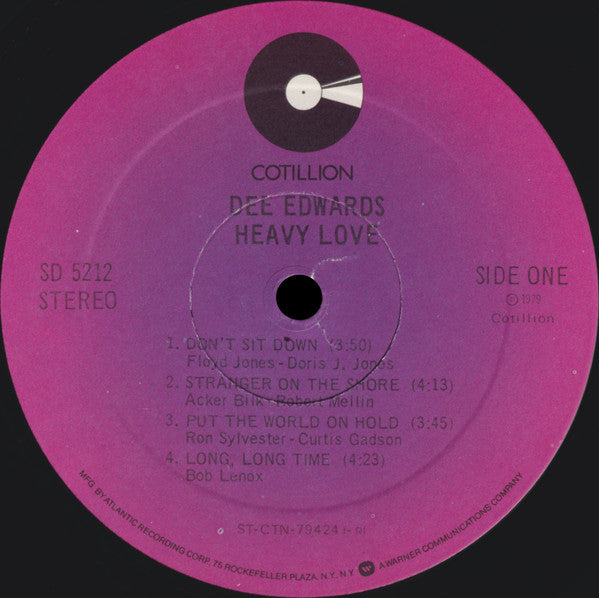 Edwards, Dee - Heavy Love (VG+) (Vinyl LP)