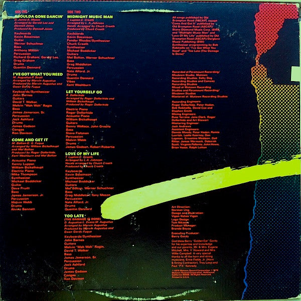 High Inergy - Shoulda Gone Dancin' (VG) (Vinyl LP)