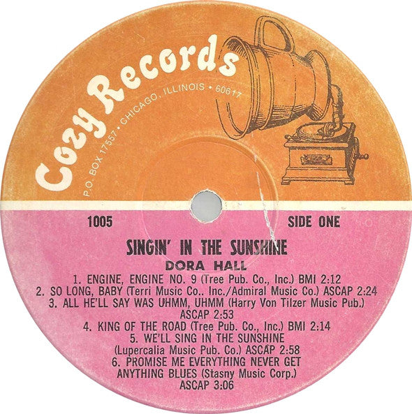 Hall, Dora - Singin' In The Sunshine (VG+) (Vinyl LP)