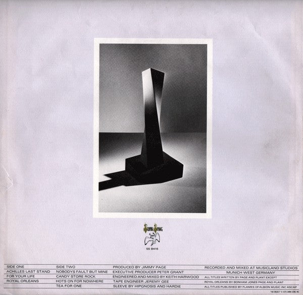 Led Zeppelin - Presence (Vinyl, VG+) (Vinyl LP)
