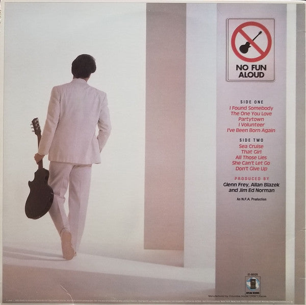 Frey, Glenn - No Fun Aloud (VG+) (Vinyl LP)