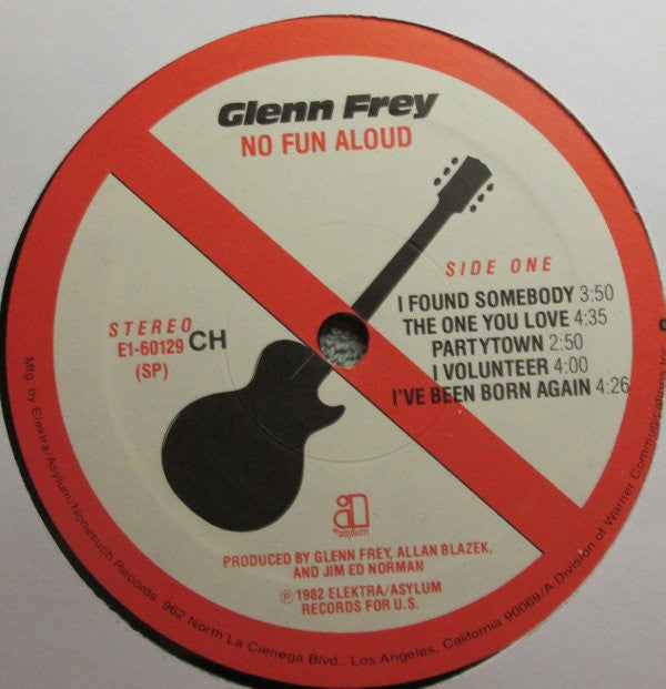 Frey, Glenn - No Fun Aloud (Vinyl, VG+) (Vinyl LP)