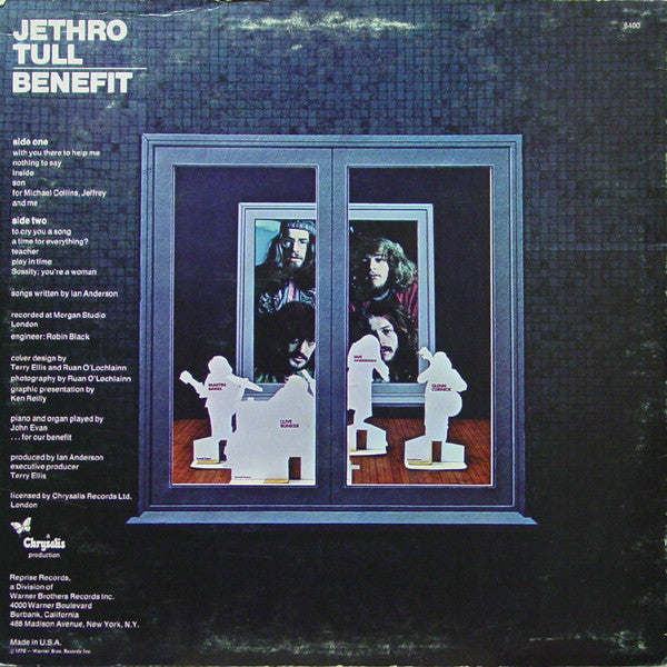 Jethro Tull - Benefit (VG) (Vinyl LP)