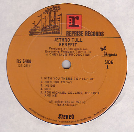 Jethro Tull - Benefit (VG) (Vinyl LP)