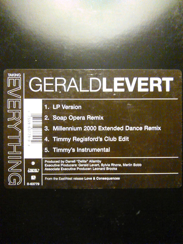 Levert, Gerald - Taking Everything (M) (Vinyl LP)