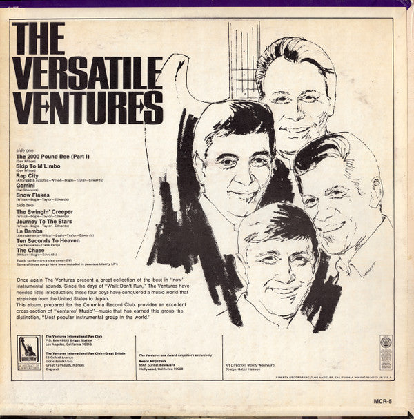 Ventures - The Versatile Ventures (VG+) (Vinyl LP)