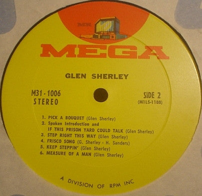 Sherley, Glen - Glen Sherley (VG) (Vinyl LP)