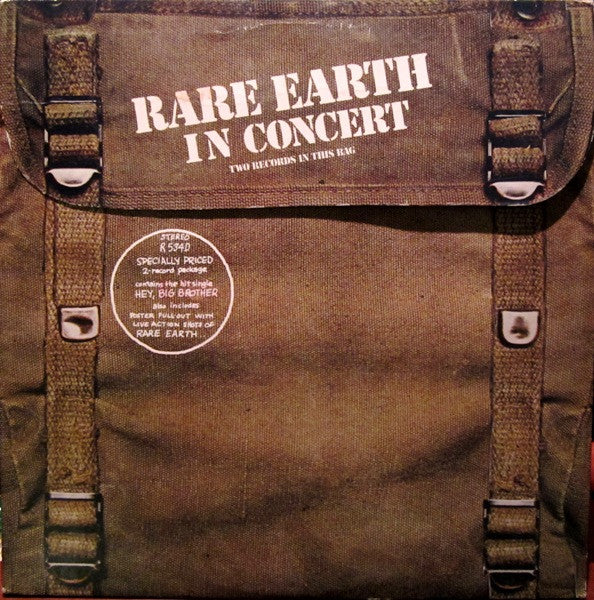 Rare Earth - Rare Earth In Concert (Vinyl, VG) (Vinyl LP)