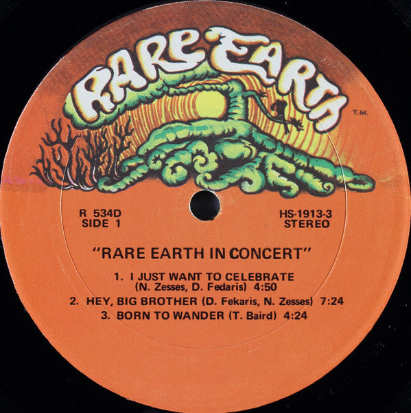 Rare Earth - Rare Earth In Concert (Vinyl, VG) (Vinyl LP)