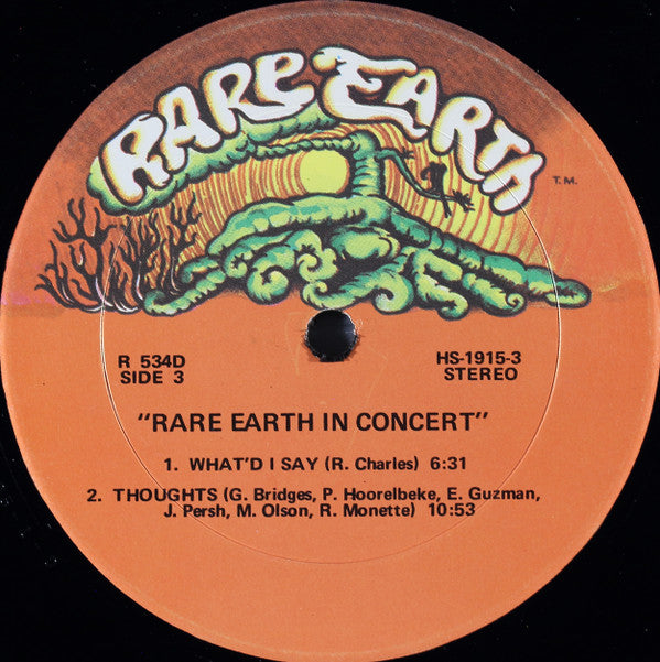 Rare Earth - Rare Earth In Concert (Vinyl, VG) (Vinyl LP)