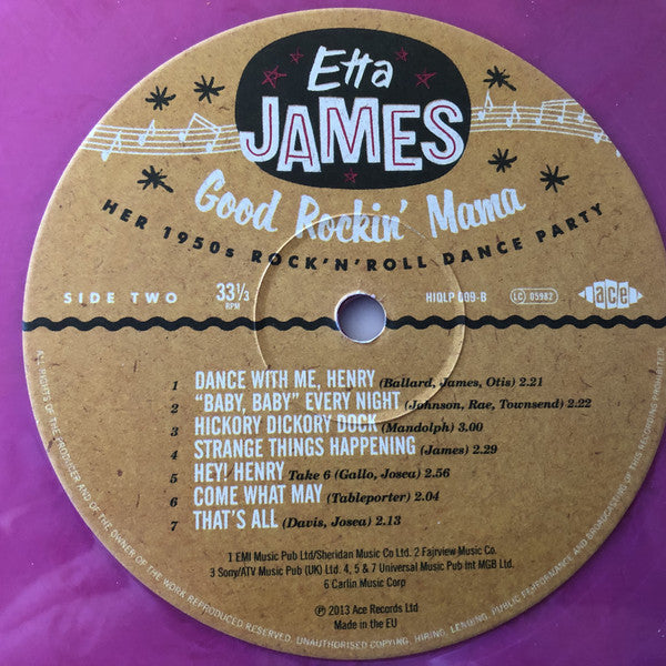James, Etta - Good Rockin' Mama (NM or M-) (Vinyl LP)