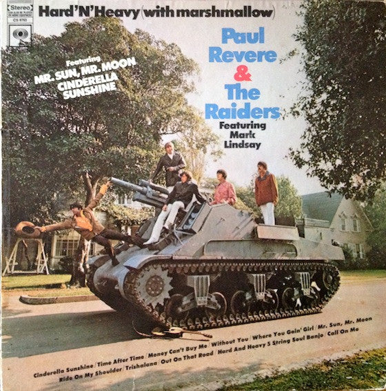 Revere, Paul & The Raiders Featuring Mark Lindsay - Hard 'N' Heavy (With Marshmallow) (VG) (Vinyl LP)