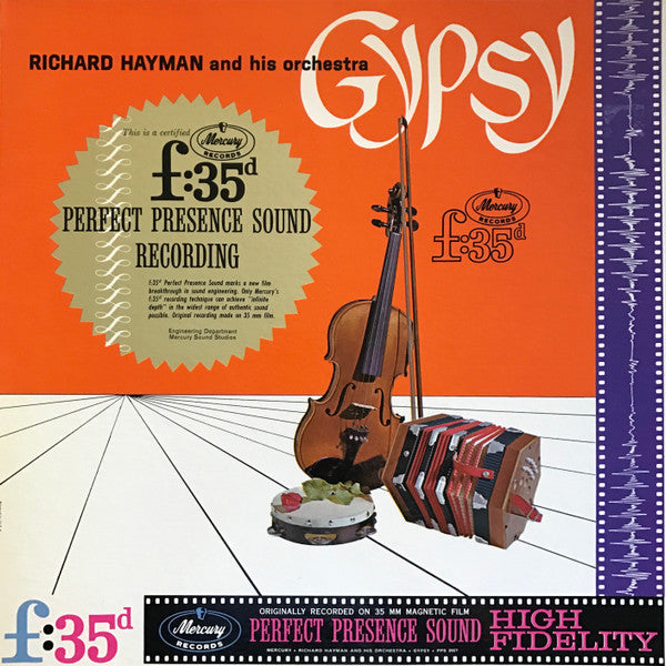 Hayman, Richard And His Orchestra - Gypsy (VG+) (Vinyl LP)