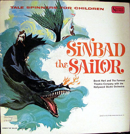 Hart, Derek And The Famous Theatre Company With The Hollywood Studio Orchestra - Sinbad The Sailor (VG) (Vinyl LP)