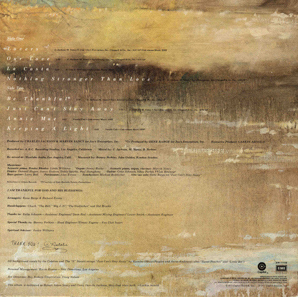 Cole, Natalie - Thankful (VG+) (Vinyl LP)