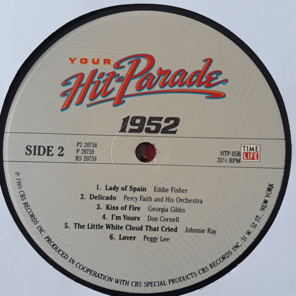 Various - Your Hit Parade 1952 (NM or M-) (Vinyl LP)