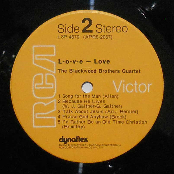 Blackwood Brothers Quartet - L-O-V-E (M) (Vinyl LP)
