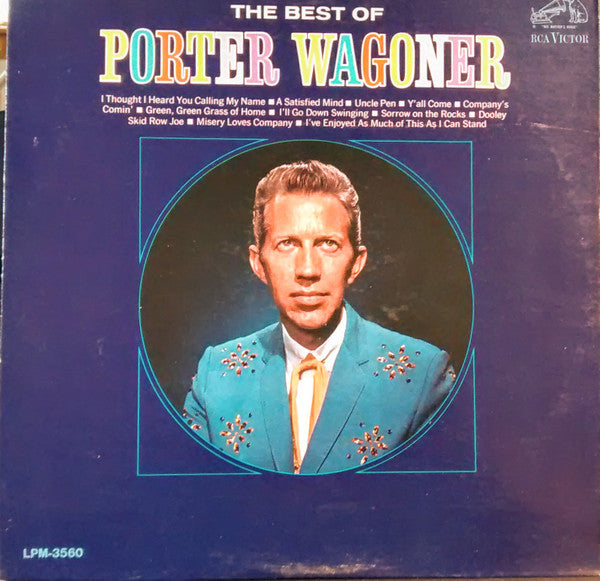 Wagoner, Porter - The Best Of Porter Wagoner (VG+) (Vinyl LP)