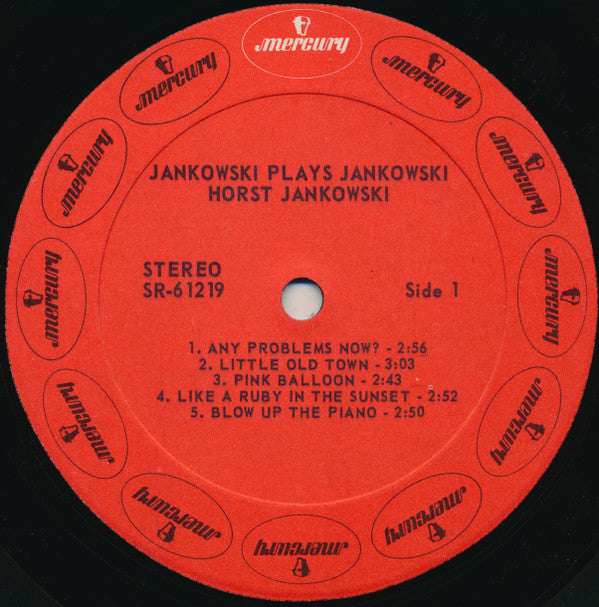 Jankowski, Horst - Jankowski Plays Jankowski (VG) (Vinyl LP)