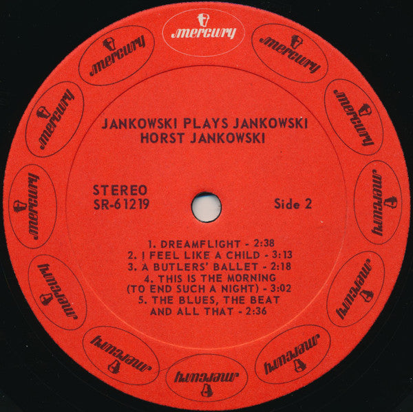 Jankowski, Horst - Jankowski Plays Jankowski (VG) (Vinyl LP)