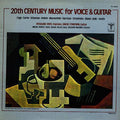Cage, John • Elliott Carter • William Schuman • Andrew Imbrie • Harold Blumenfeld • Lou Harrison • Igor Stravinsky • William Bland • Barbara Kolb • Gregg Smith (2) - Rosalind Rees ; David Starobin - 20th Century Music For Voice & Guitar ( (Vinyl LP)