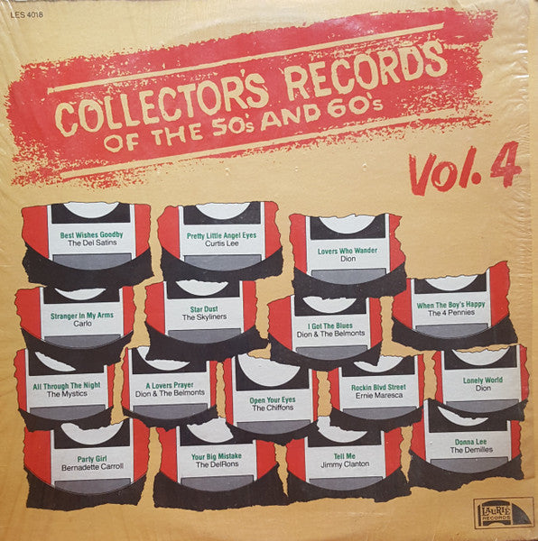 Various - Collector's Records Of The 50's And 60's Vol. 4 (VG+) (Vinyl LP)