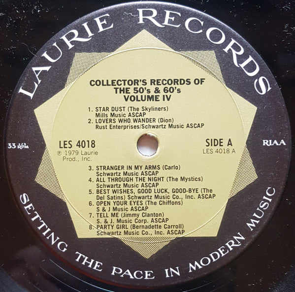 Various - Collector's Records Of The 50's And 60's Vol. 4 (VG+) (Vinyl LP)